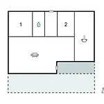 度假居 2 Bedroom Beautiful In 沃尔丁堡